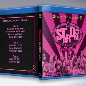 Stardom in 2021 V.1 (3 Disc Blu-Ray with Cover Art)